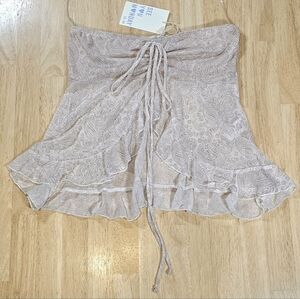 New✨️Paisley Semi-sheer Tube Top